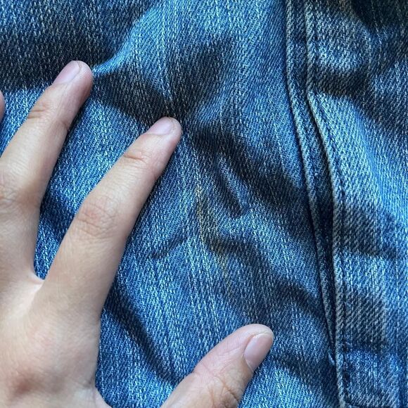 Y2K EMBROIDERED DENIM CARGO CAPRIS - Picture 5 of 7